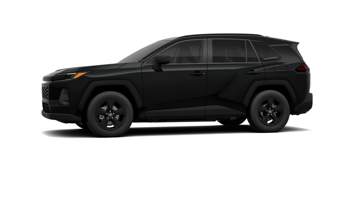 2026 Toyota RAV4 — rear three-quarter view