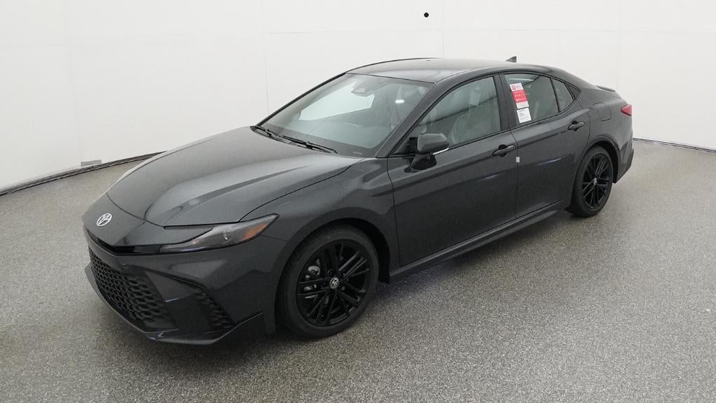 2026 Toyota Camry SE in Underground — front three-quarter view