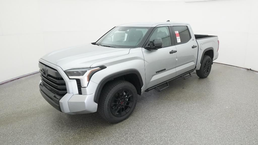2026 Toyota Tundra SR5 in Celestial Silver Metallic — front three-quarter view