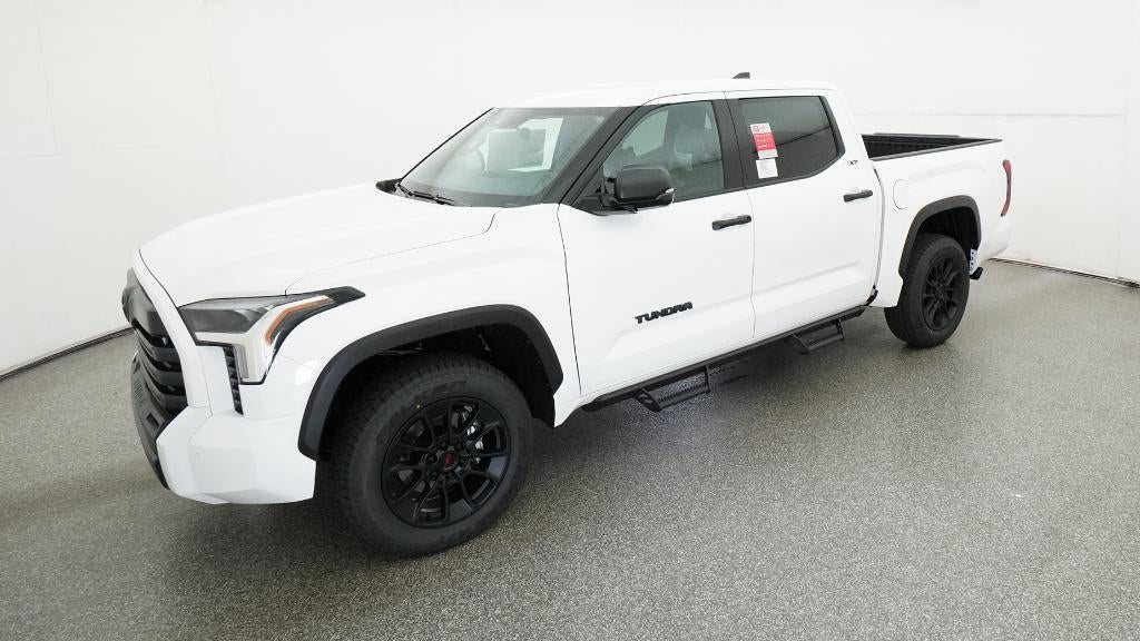 2026 Toyota Tundra SR5 in Ice Cap — front three-quarter view