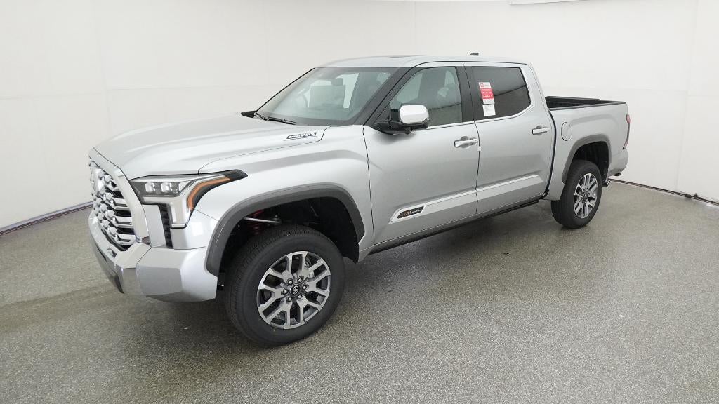 2026 Toyota Tundra i-FORCE MAX Tundra 1794 Edition in Celestial Silver Metallic — front three-quarter view