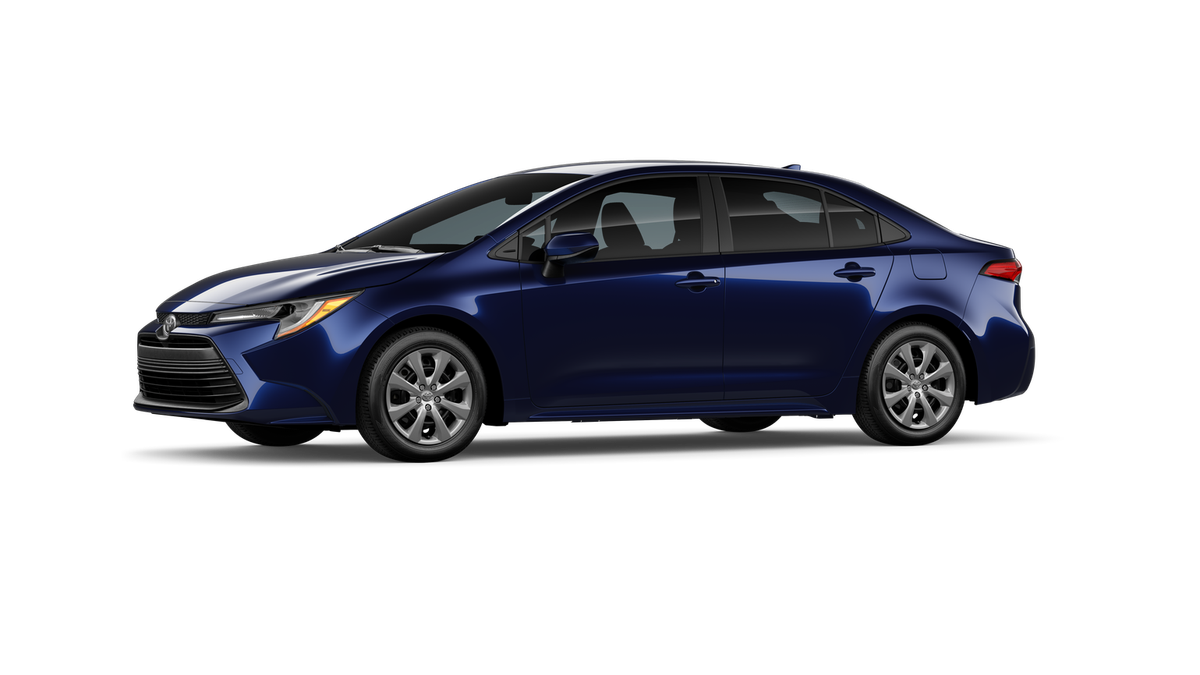 2026 Toyota Corolla — rear three-quarter view