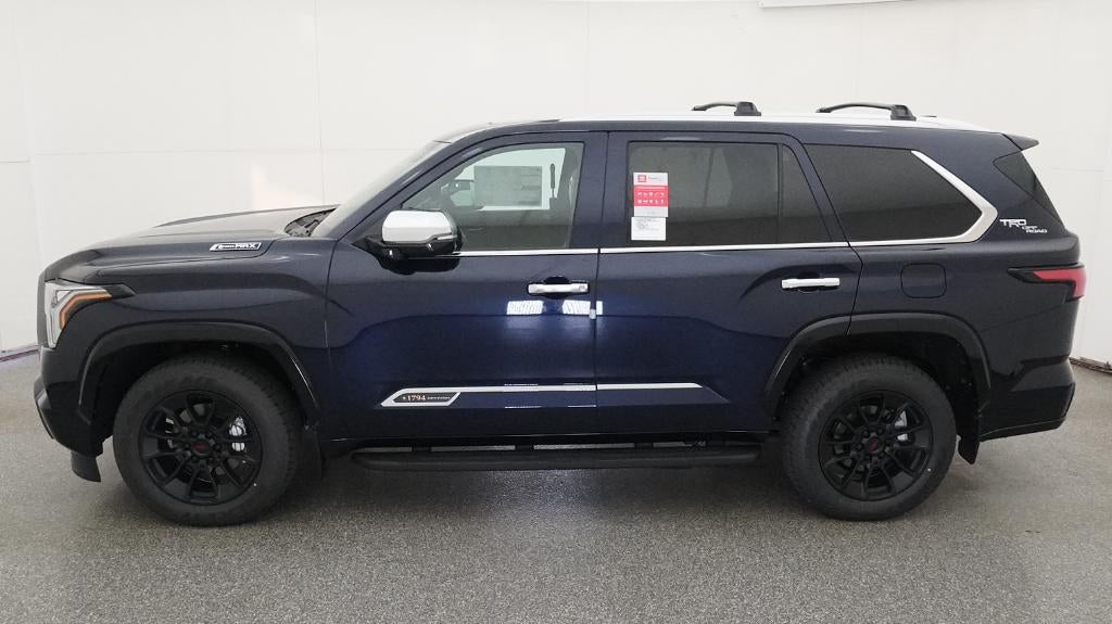 2026 Toyota Sequoia — rear three-quarter view