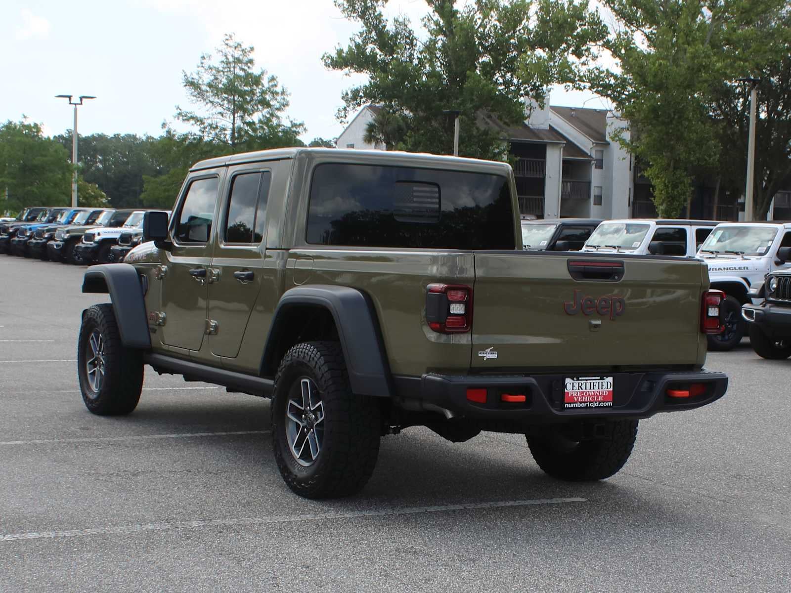 2025 Jeep Gladiator — interior view