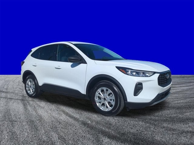 2026 Ford Escape Active in Oxford White — front three-quarter view