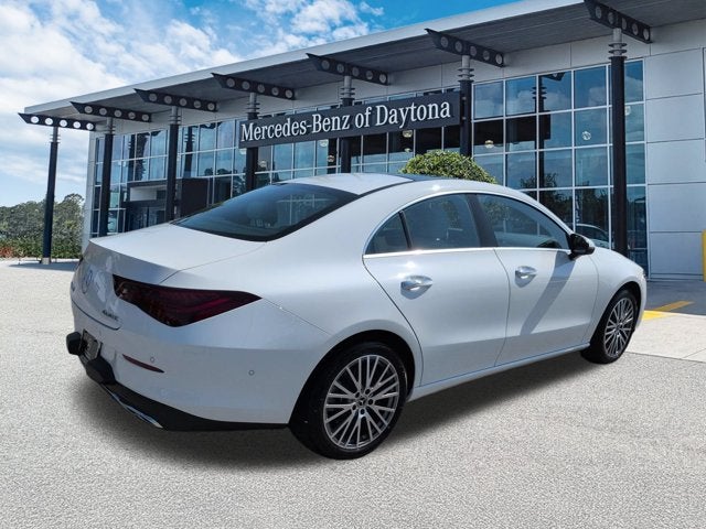 2026 Mercedes-Benz CLA — rear three-quarter view