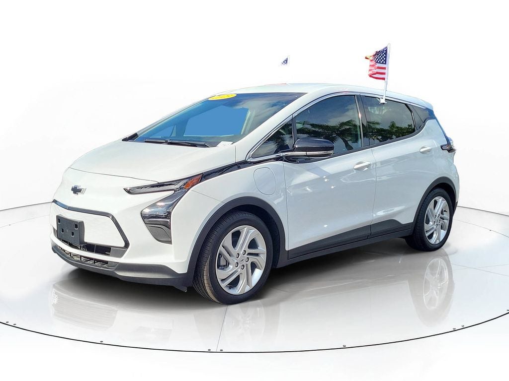 2023 Chevrolet Bolt EV — rear three-quarter view