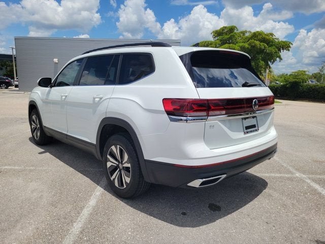2024 Volkswagen Atlas — rear three-quarter view