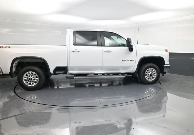 2025 Chevrolet Silverado 2500HD LT in Summit White — front three-quarter view