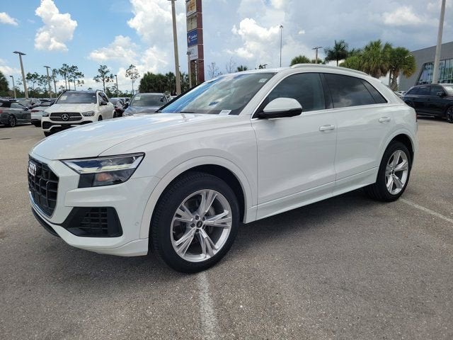 2022 Audi Q8 — rear three-quarter view
