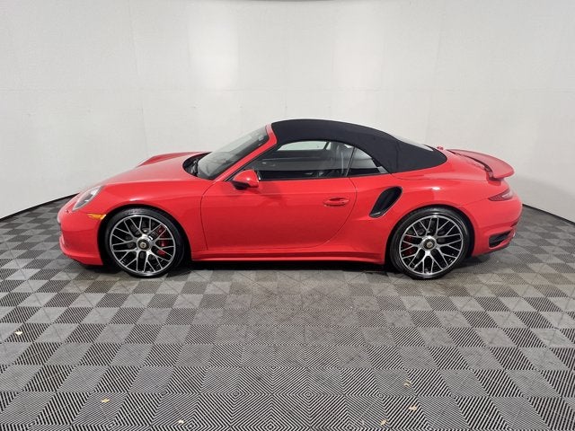 2015 Porsche 911 Base in Guards Red — front three-quarter view